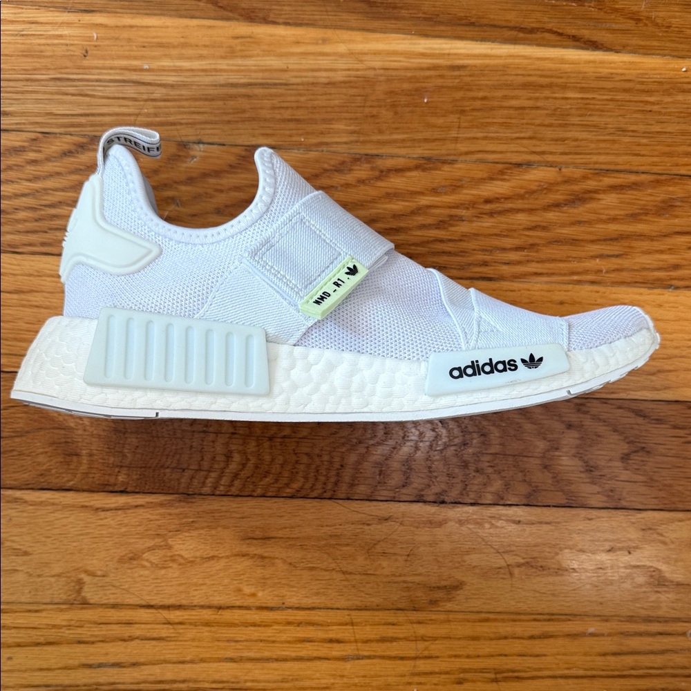 Adidas NMD R1 White Sneakers